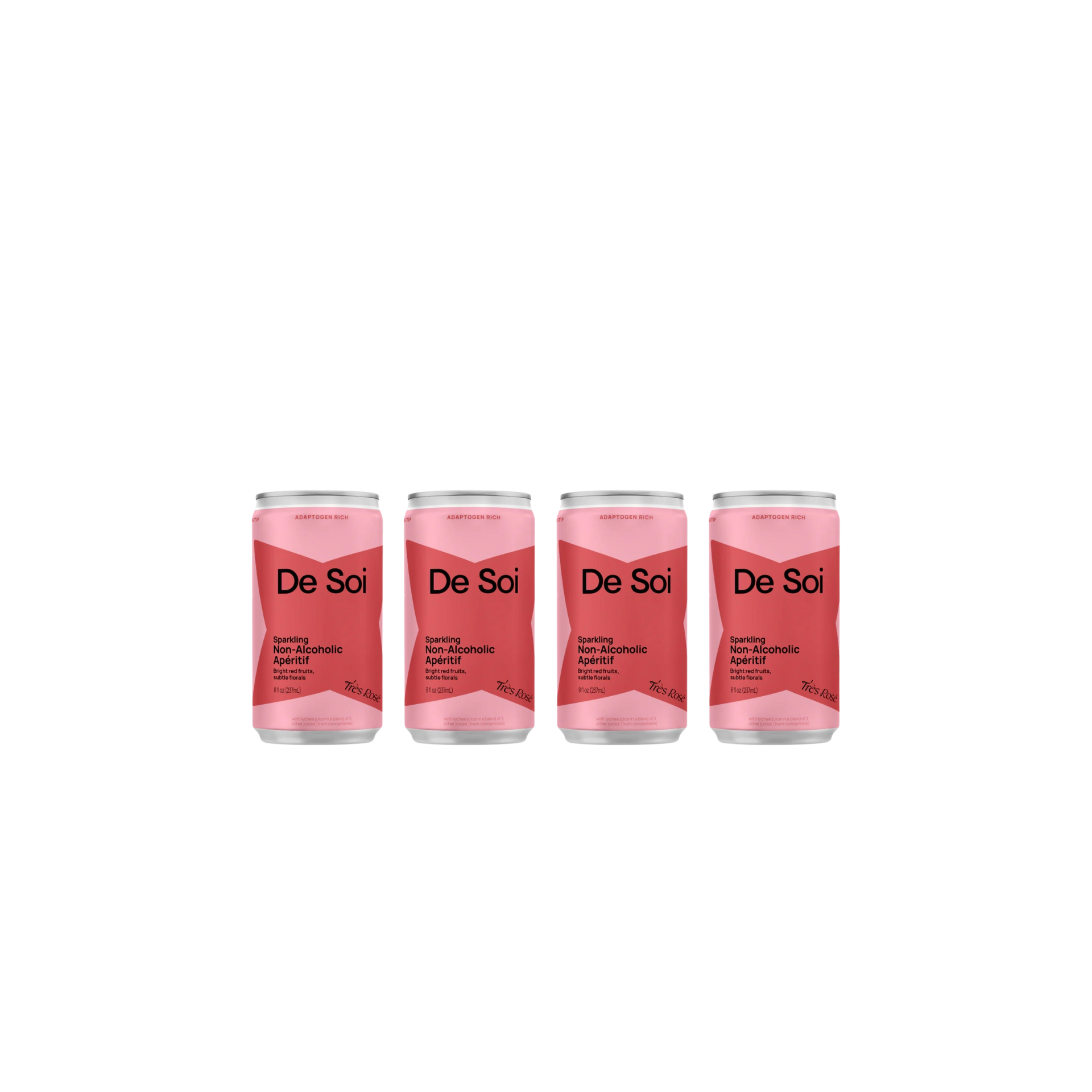 De Soi - Tres Rose 4-pack (8oz cans)