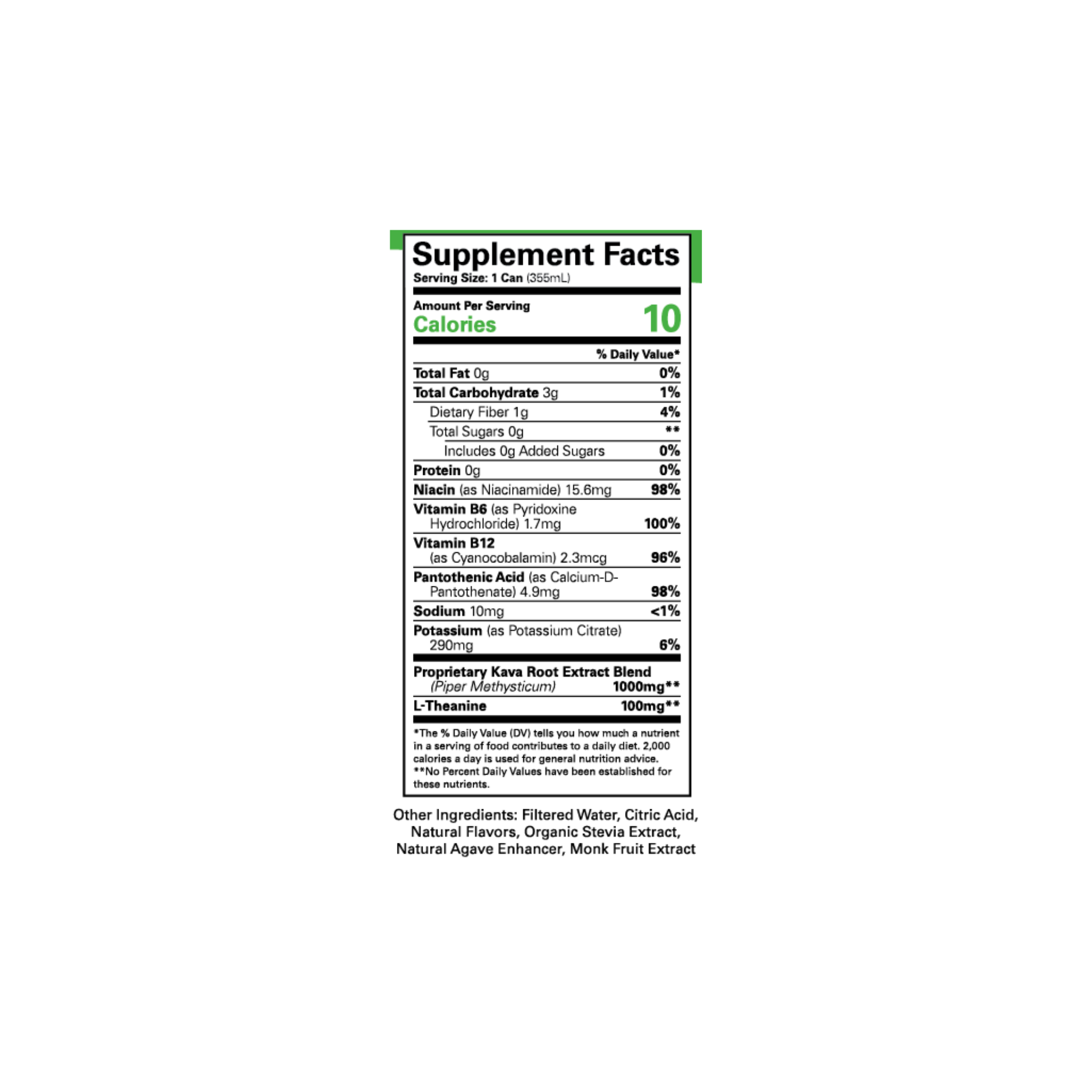Leilo - Lime Margarita - Kava 355ml can