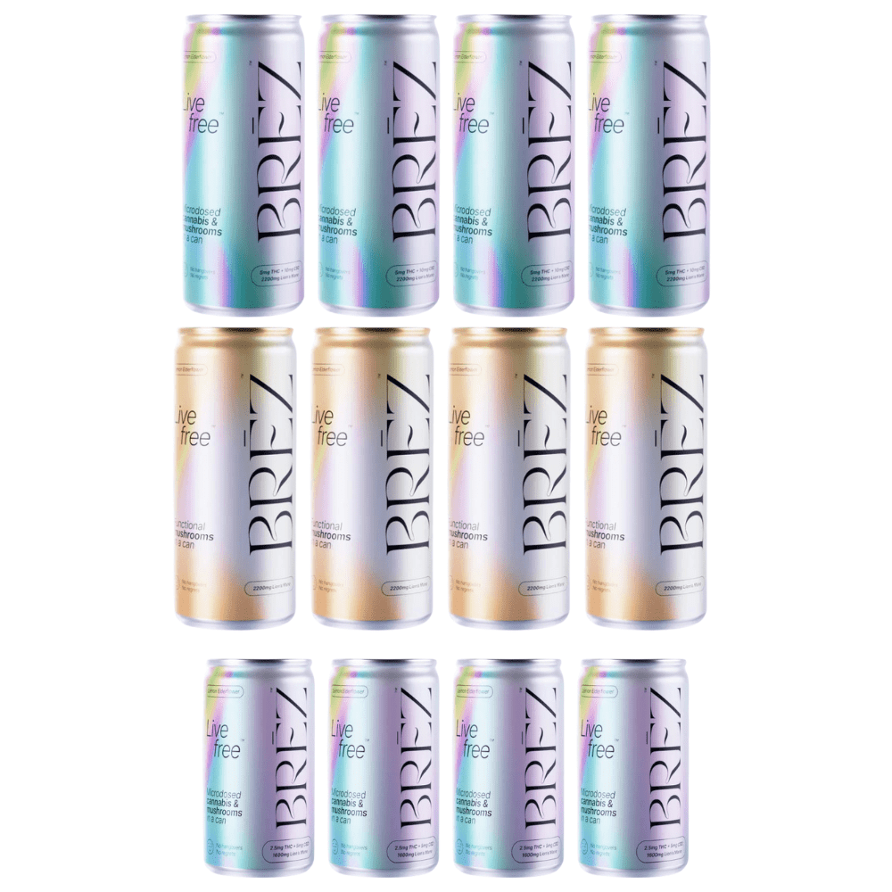 BRĒZ Sampler Bundle - 12 Cans - Buzz by Boisson