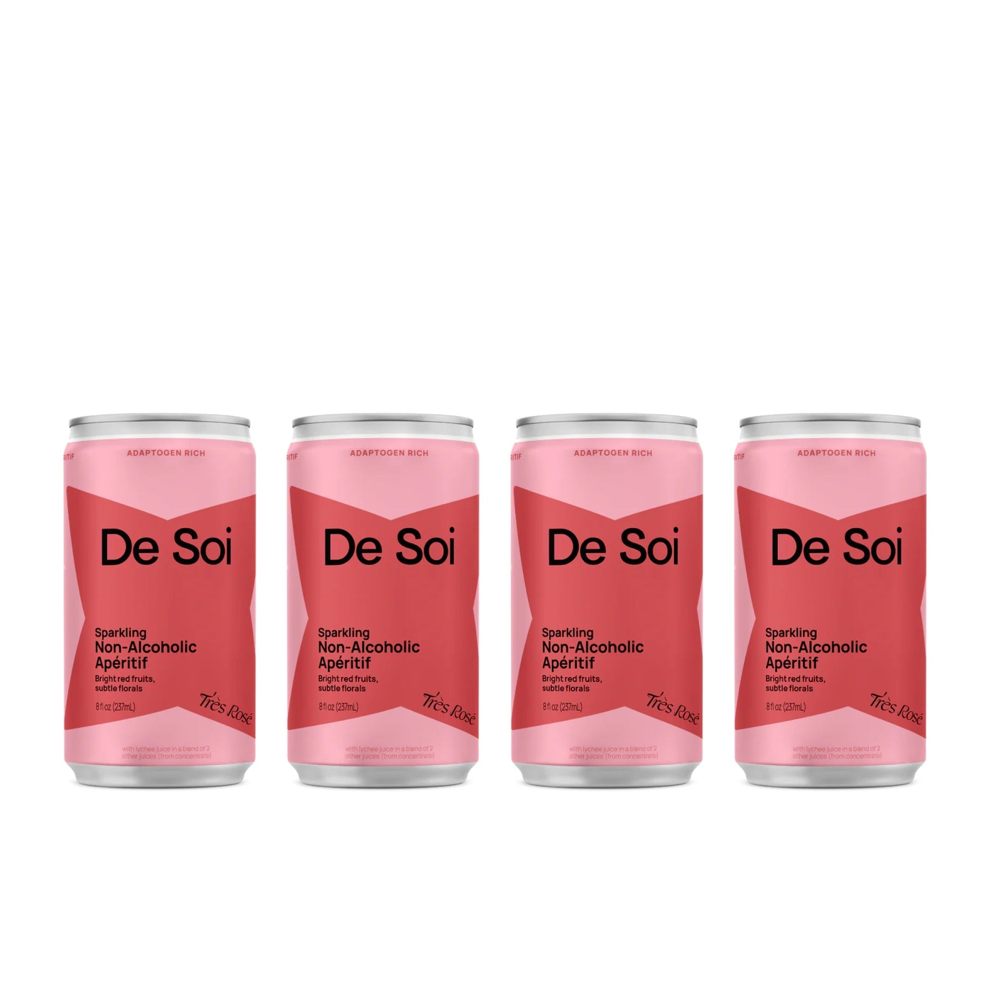 De Soi - Tres Rose 4 - pack (8oz cans) - Buzz by Boisson