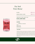 De Soi - Tres Rose 4 - pack (8oz cans) - Buzz by Boisson