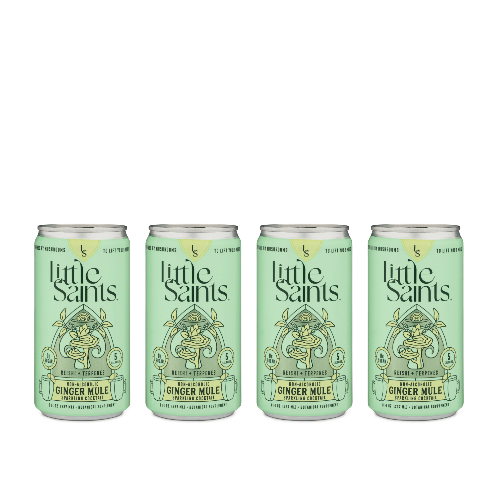 Little Saints Ginger Mule Non - Alcoholic Cocktail (4 Pack) - Buzz by Boisson