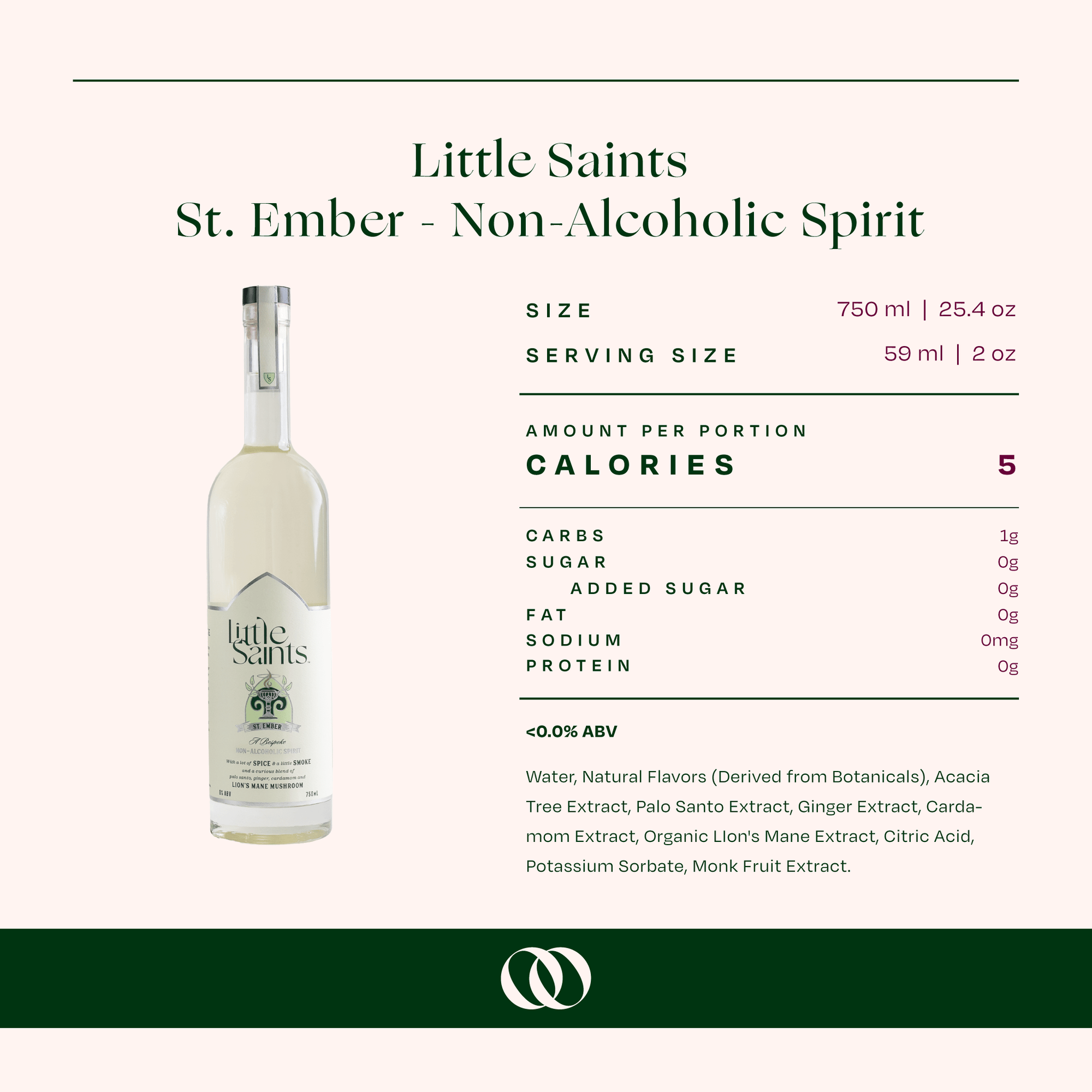 Little Saints St. Ember Non - Alcoholic Spirit - Buzz by Boisson