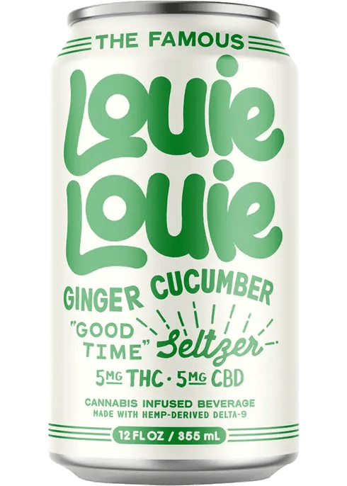 Louie Louie Ginger Cucumber - 4 pack - Buzz by Boisson