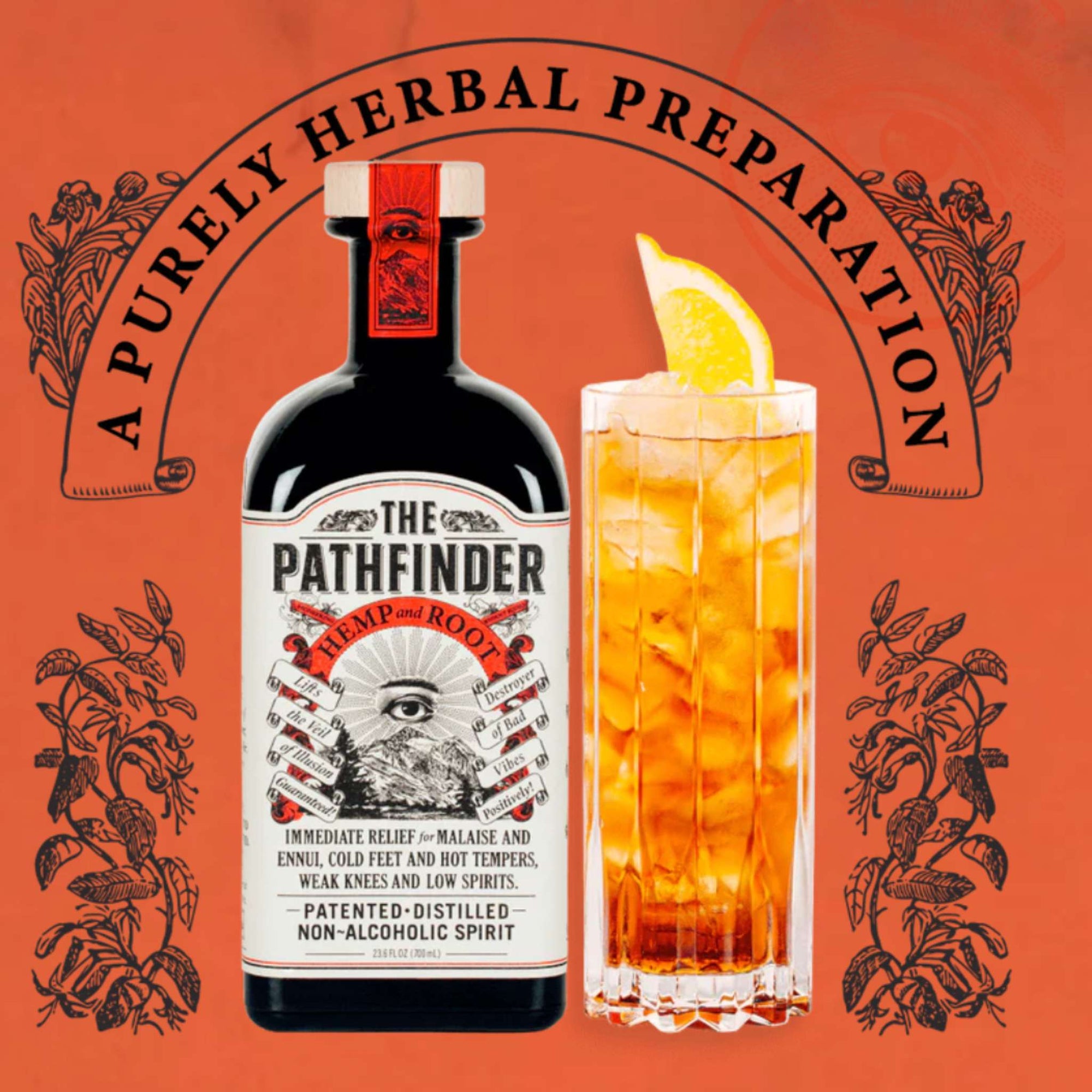 The Pathfinder Non - Alcoholic Hemp - Infused Spirit - Buzz by Boisson