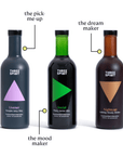 Three Spirit Three Pack - Livener, Social Elixir, Nightcap - Buzz by Boisson